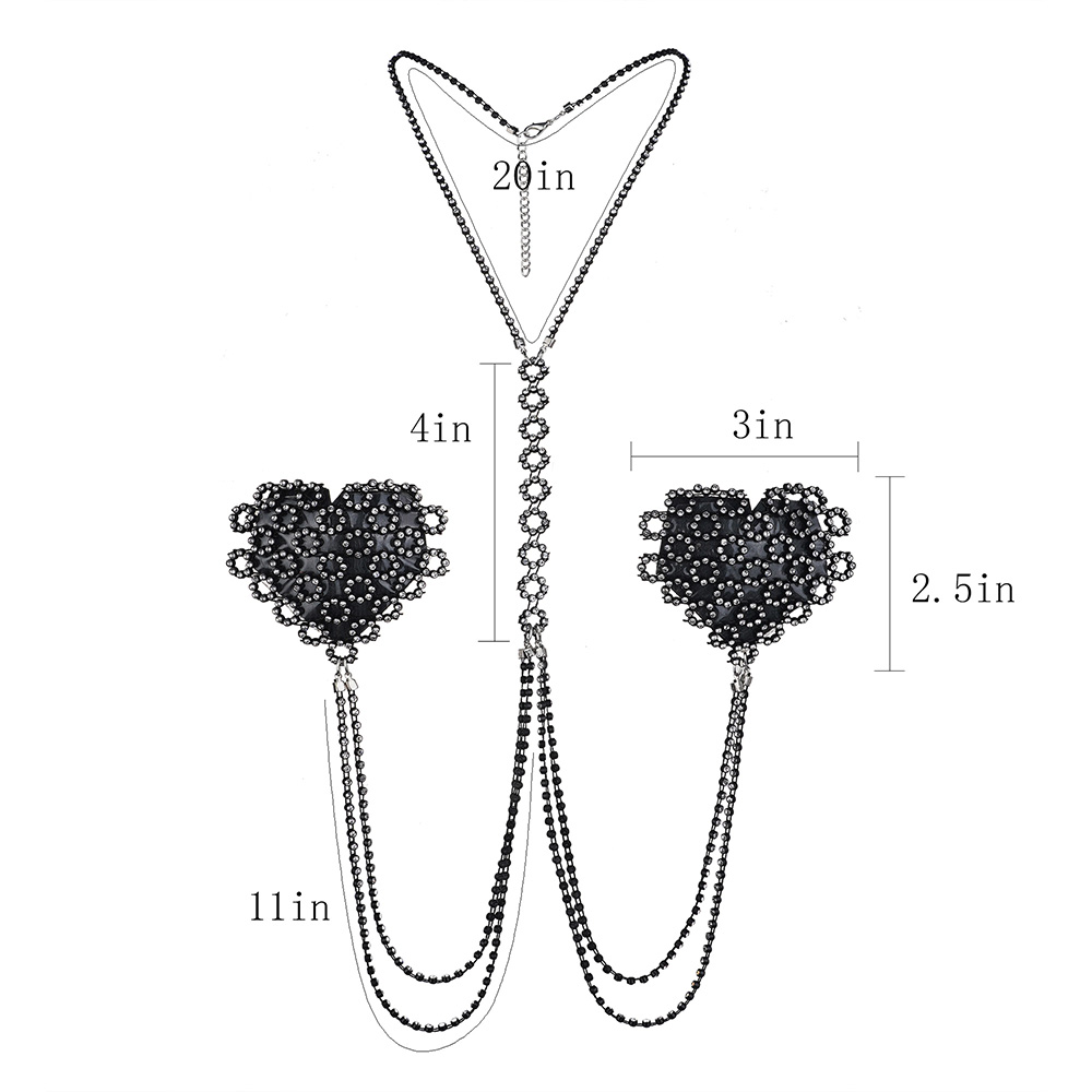 Frauen Strass dekorative Nippe – Strapless Bra Adhesive Bewertung und Preis